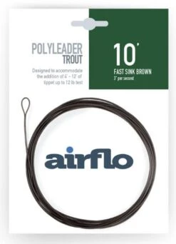 Airflo Trout 10' Polyleader -Rod Flyer Sales 10 Fast Sink
