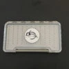 FLY FISH FOOD LOGO FLY BOX, CLEAR SINGLE SIDED - LARGE WITH EASY GRIP FOAM -Rod Flyer Sales AB99 EGF 2