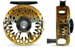 Abel Vaya Native Brown Fly Reel - 5/6