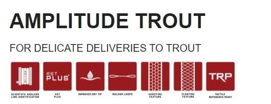 Scientific Anglers Amplitude Trout Fly Line - Blue/Bamboo/Blue Heron 5 Scientific Anglers Amplitude Trout Fly Line - Blue/Bamboo/Blue Heron - Image 3