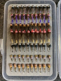 Fly Fish Food Custom Euro Nymph Box -Rod Flyer Sales Asst 3