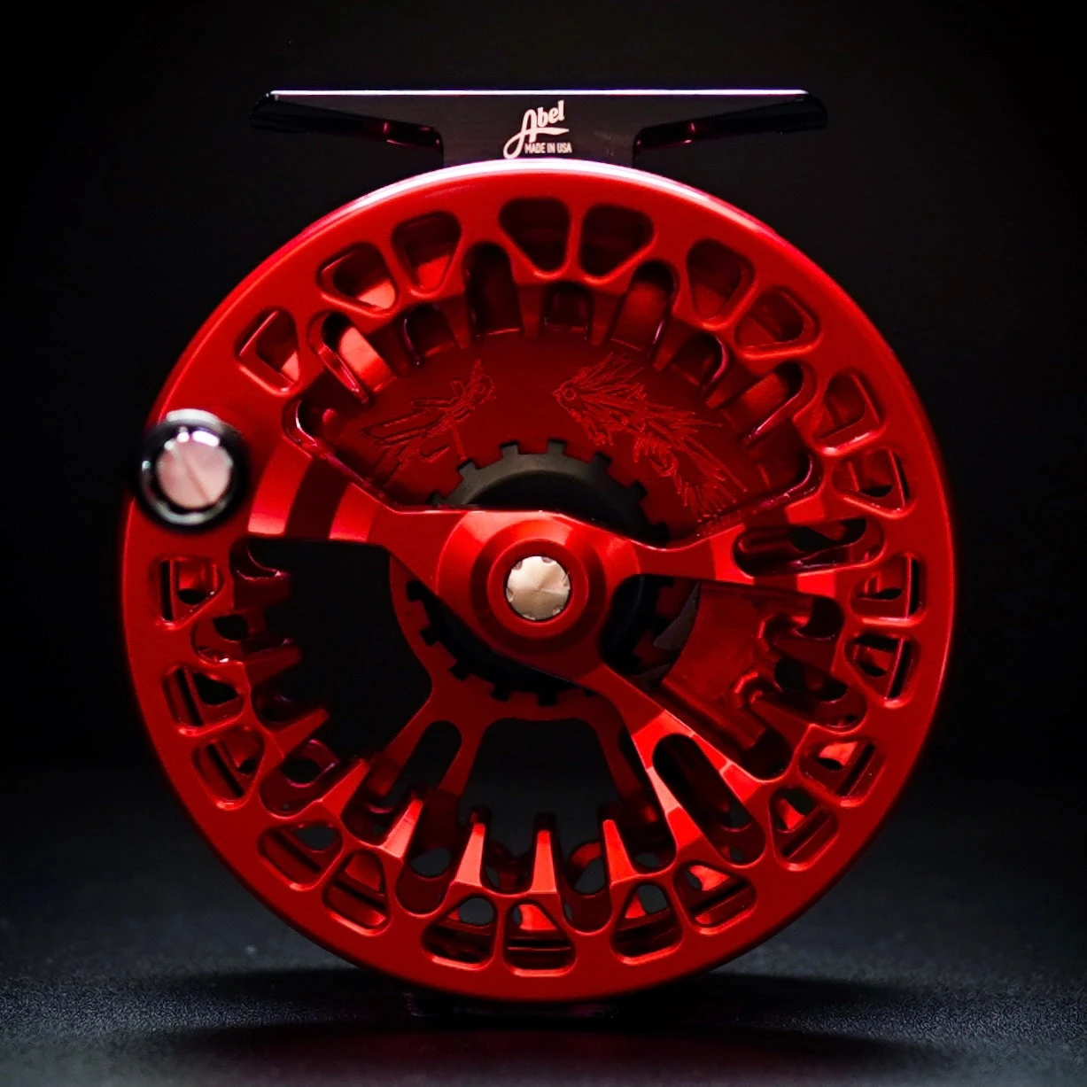 Abel Vaya Red Fly Reel - 5/6 4 Abel Vaya Red Fly Reel - 5/6 - Image 2