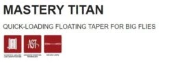 Scientific Anglers Mastery Titan Freshwater Fly Line -Rod Flyer Sales MasteryTitanTechnology