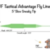 FNF Tactical Advantage Fly Line - Sneaky Tip Slow (0.5ips) 2 FNF Tactical Advantage Fly Line - Sneaky Tip Slow (0.5ips) -Rod Flyer Sales SneakyTipSlow2