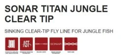 Scientific Anglers Scientific Angler Sonar Titan Jungle Clear Tip Fly Line -Rod Flyer Sales SonarTitanJungleTech